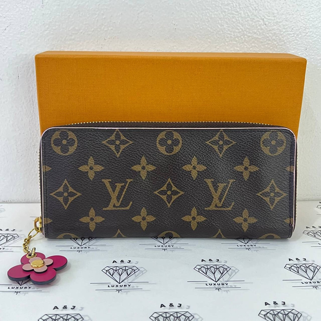 [PRE LOVED] Louis Vuitton Limited Edition Clemence Wallet in Monogram Canvass (GI1198)