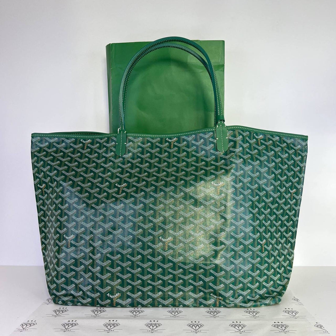 [PRE LOVED] Goyard St Louis GM in Green (2025)