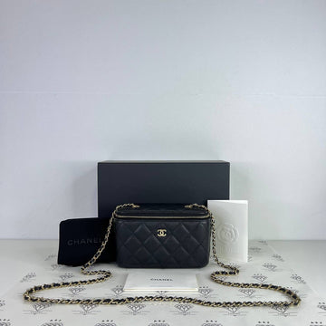 [PRE LOVED] Chanel Vanity in Black Caviar GHW (Series 31)