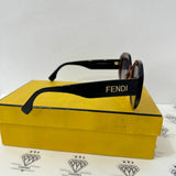 [PRE LOVED] Fendi Oversized Sunglasses in Brown
