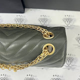 [PRE LOVED] Chanel Mini Reissue 2.55 in Green Distressed Calfskin Leather GHW (microchipped)