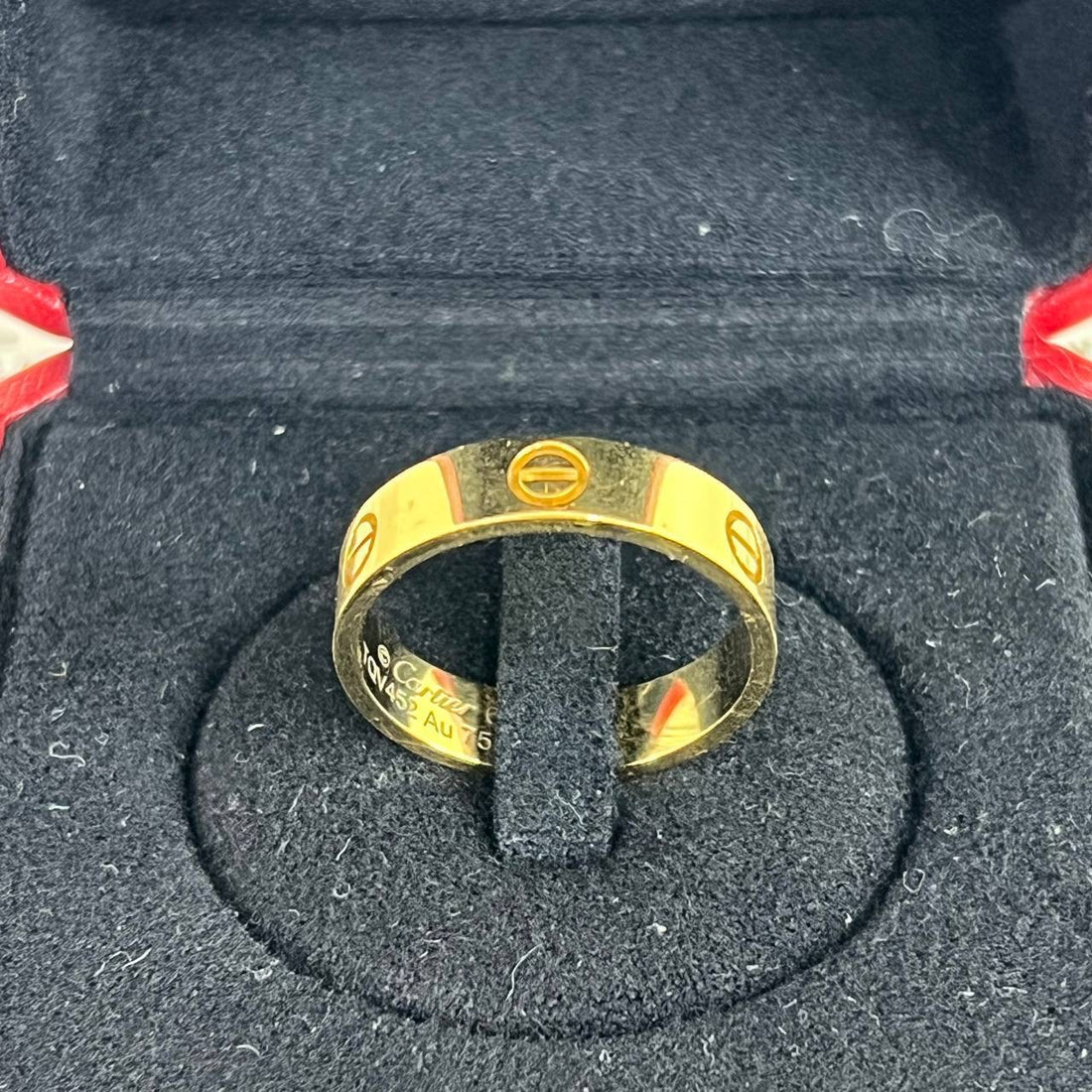 [PRE LOVED] Cartier Love Ring Classic Model Size 65 (2023)
