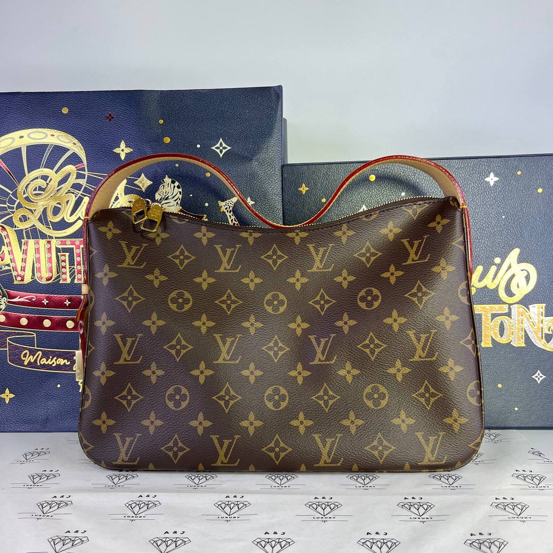 [PRE LOVED] Louis Vuitton Slouchy PM in Monogram Canvass (microchipped)