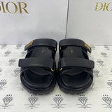 [PRE LOVED] Christian Dior Dioract Sandals in Black Size 36EU