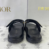 [PRE LOVED] Christian Dior Dioract Sandals in Black Size 36EU