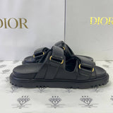 [PRE LOVED] Christian Dior Dioract Sandals in Black Size 36EU