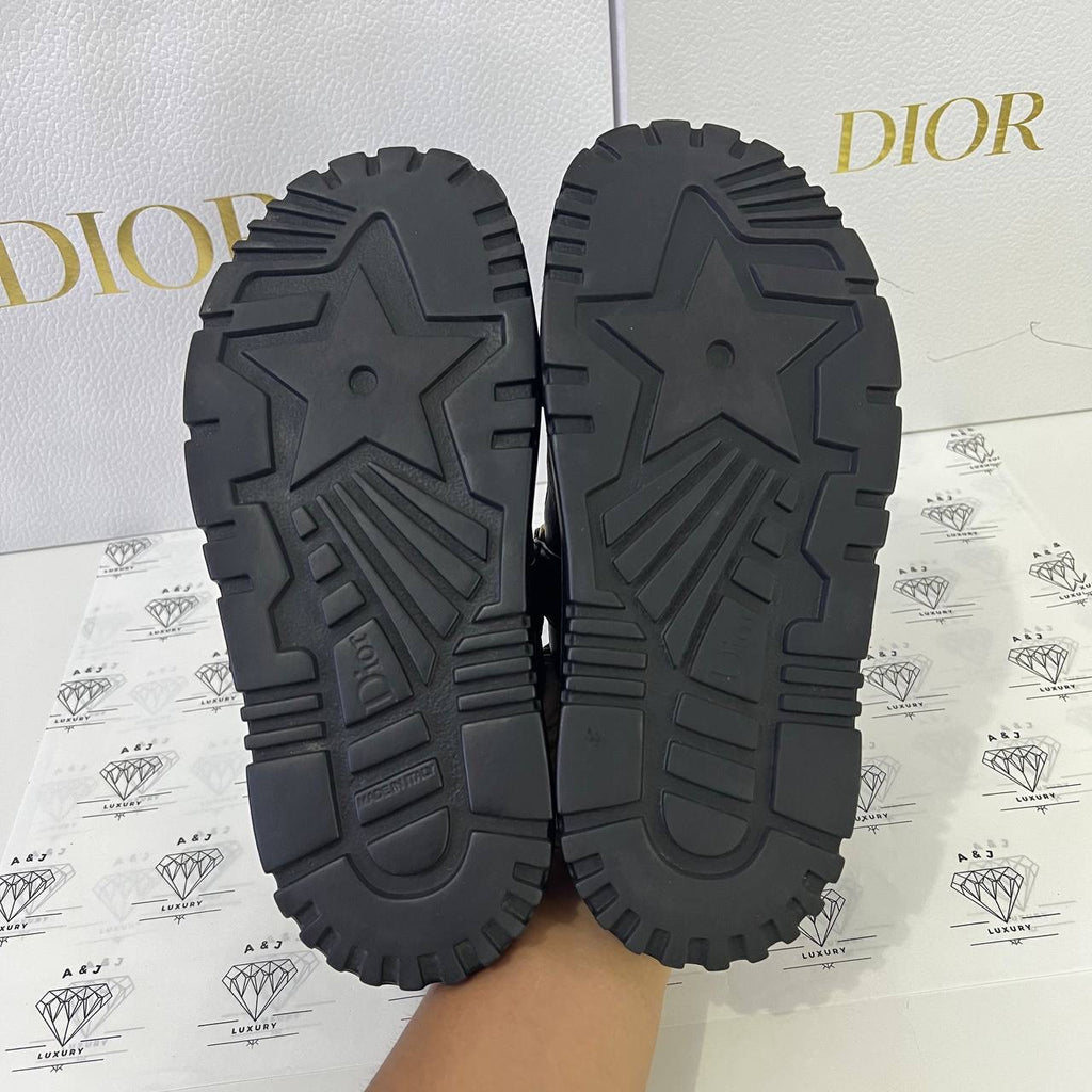 [PRE LOVED] Christian Dior Dioract Sandals in Black Size 36EU