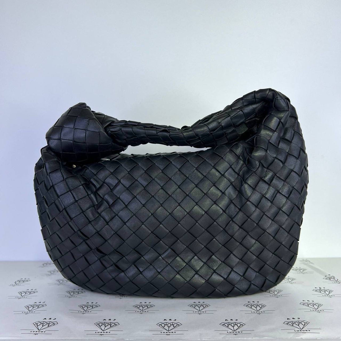 [PRE LOVED] Bottega Veneta Teen Jodie in Black SHW