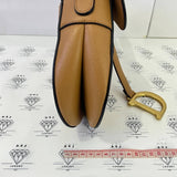 [PRE LOVED] Christian Dior Saddle in Caramel Grained Calfskin Leather GHW (2021)