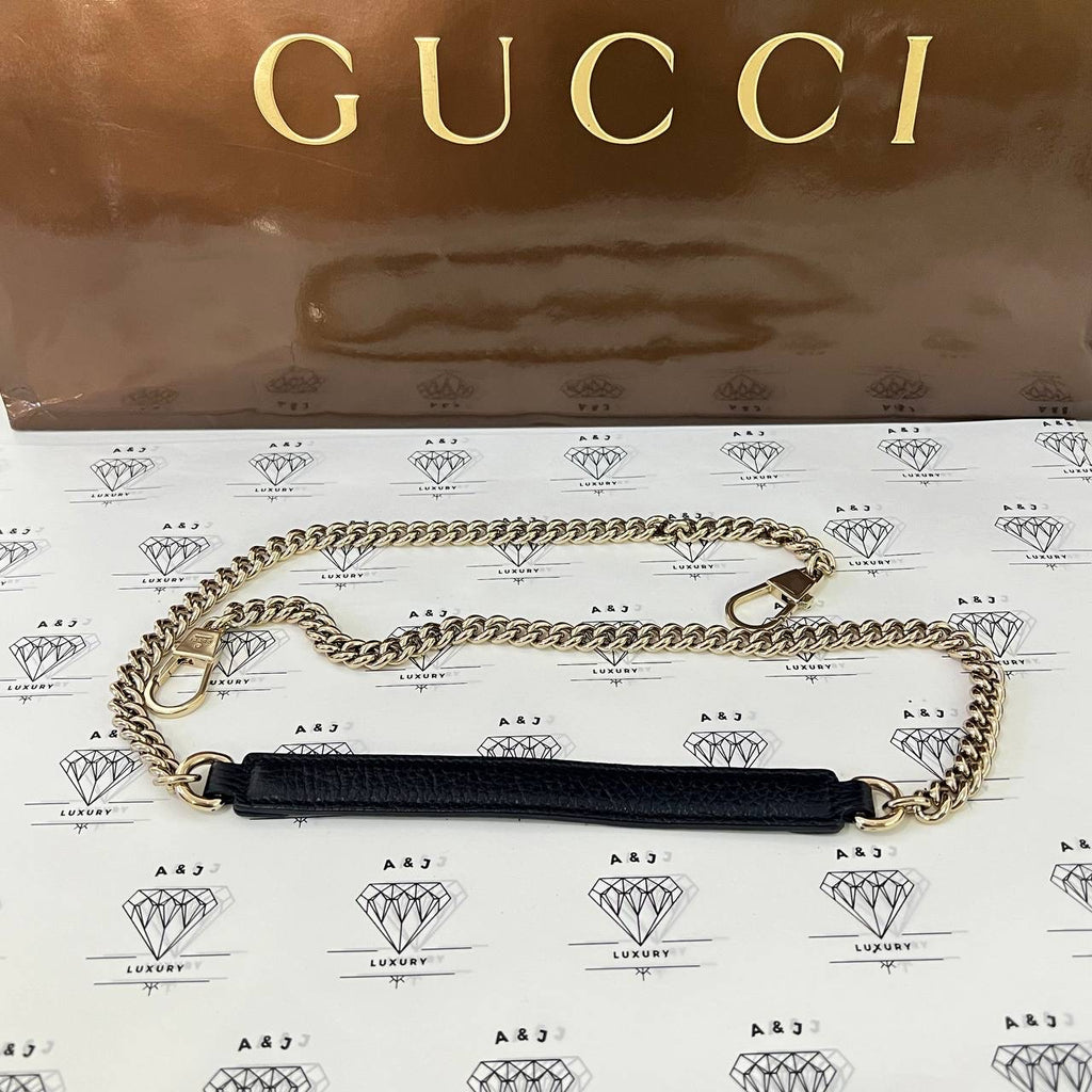 [PRE LOVED] Gucci Medium Interlocking Bag in Black GHW