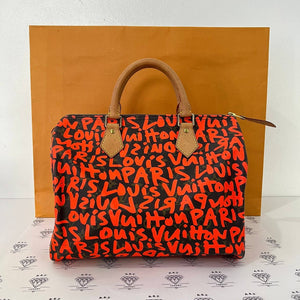 [PRE LOVED] Louis Vuitton x Stephen Sprouse Graffiti Speedy 30 in Monogram Canvass (AA5028)