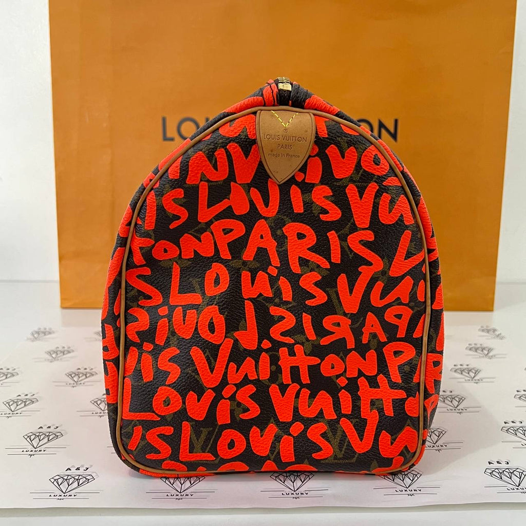 [PRE LOVED] Louis Vuitton x Stephen Sprouse Graffiti Speedy 30 in Monogram Canvass (AA5028)