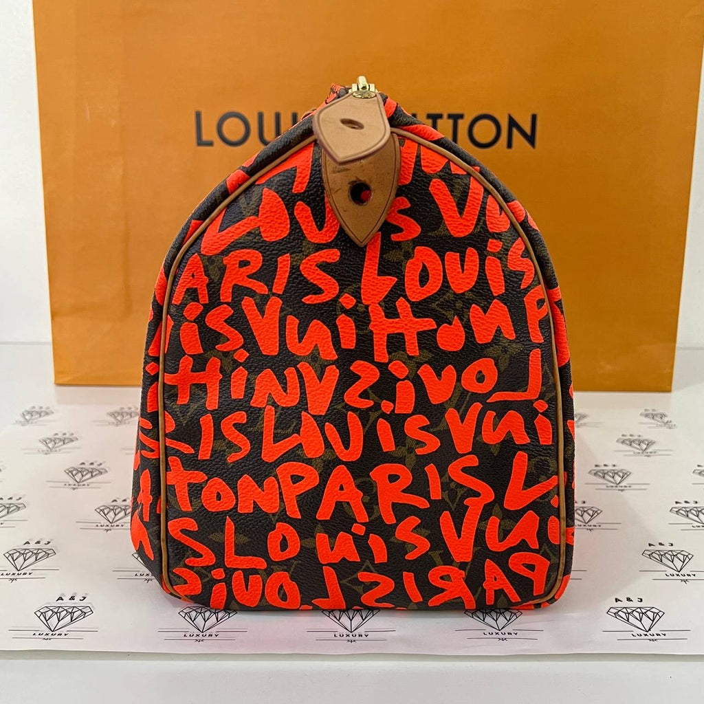 [PRE LOVED] Louis Vuitton x Stephen Sprouse Graffiti Speedy 30 in Monogram Canvass (AA5028)