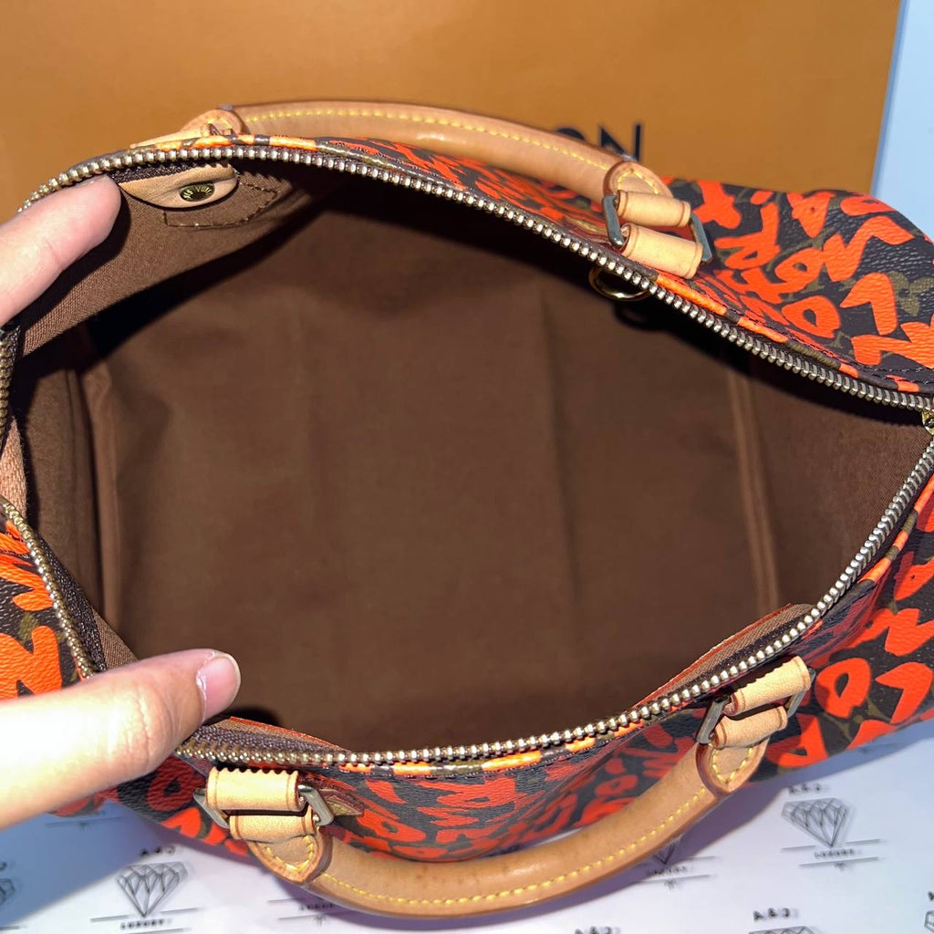 [PRE LOVED] Louis Vuitton x Stephen Sprouse Graffiti Speedy 30 in Monogram Canvass (AA5028)