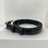 [BRAND NEW] Celine Small Triomphe Belt in Black Size 85