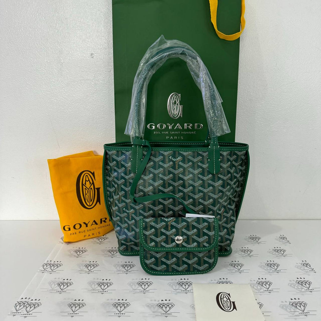 [BRAND NEW] Goyard Mini Anjou in Green