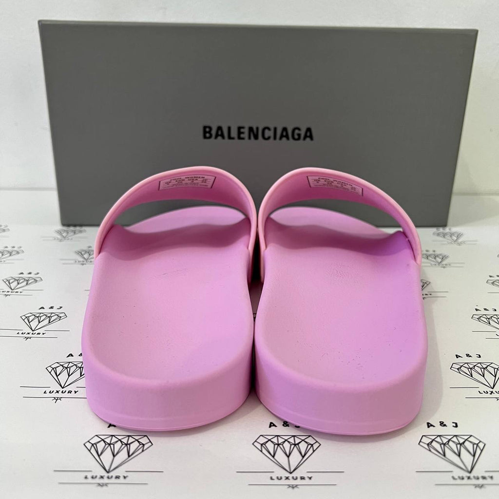 [BRAND NEW] Balenciaga Pool Slides in Pink Size 39EU