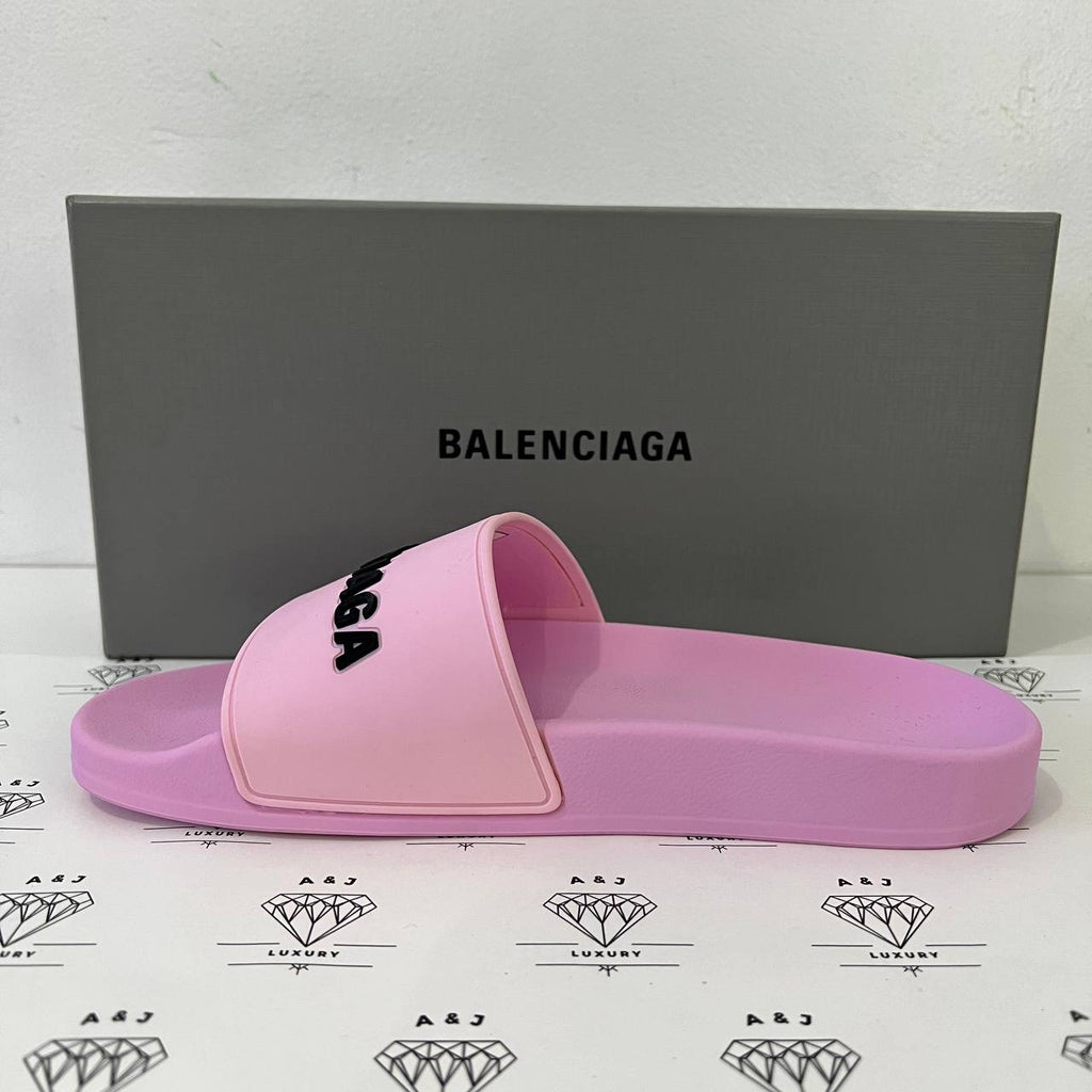 [BRAND NEW] Balenciaga Pool Slides in Pink Size 39EU