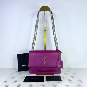 [PRE LOVED] YSL Medium Sunset in Purple SHW