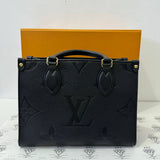 [PRE LOVED] Louis Vuitton OnTheGo PM in Noir Empreinte Leather