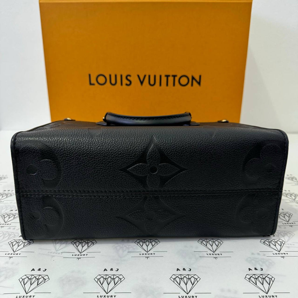 [PRE LOVED] Louis Vuitton OnTheGo PM in Noir Empreinte Leather