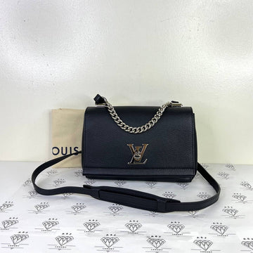 [PRE LOVED] Louis Vuitton Lockme BB Sling in Black SHW (F03190)