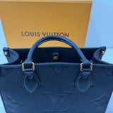 [PRE LOVED] Louis Vuitton OnTheGo PM in Noir Empreinte Leather