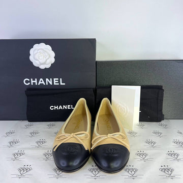 [BRAND NEW] Chanel Ballerina Flats in Beige Size 36.5EU