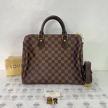 [PRE LOVED] Louis Vuitton Speedy Bandouliere 30 in Damier Ebene Canvass (MB2173)