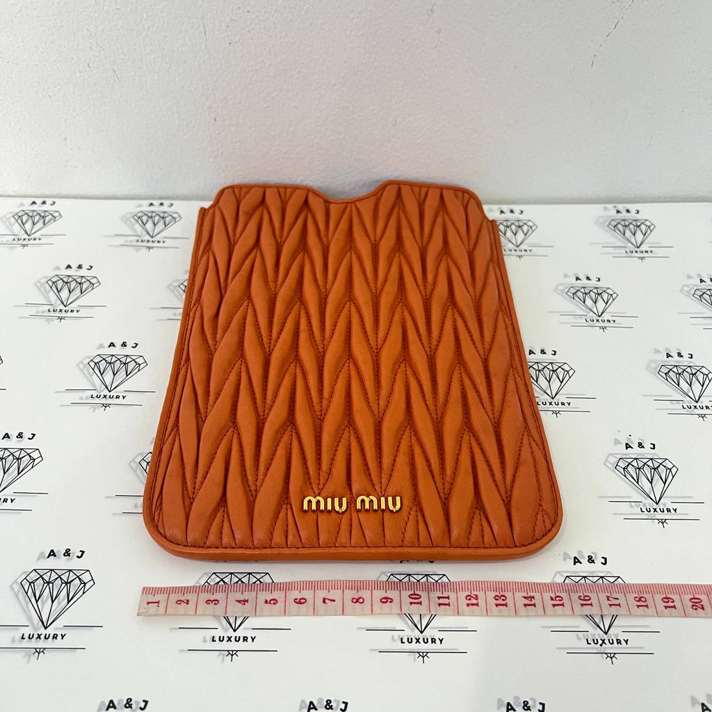 [PRE LOVED] Miu Miu Ipad Mini Case in Orange