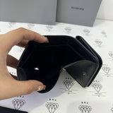 [BRAND NEW] Balenciaga Trifold Compact Wallet in Black