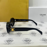 [PRE LOVED] Celine Triomphe 01 Sunglasses in Black GHW