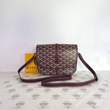[PRE LOVED] Goyard Belvedere PM in Burgundy (2024)