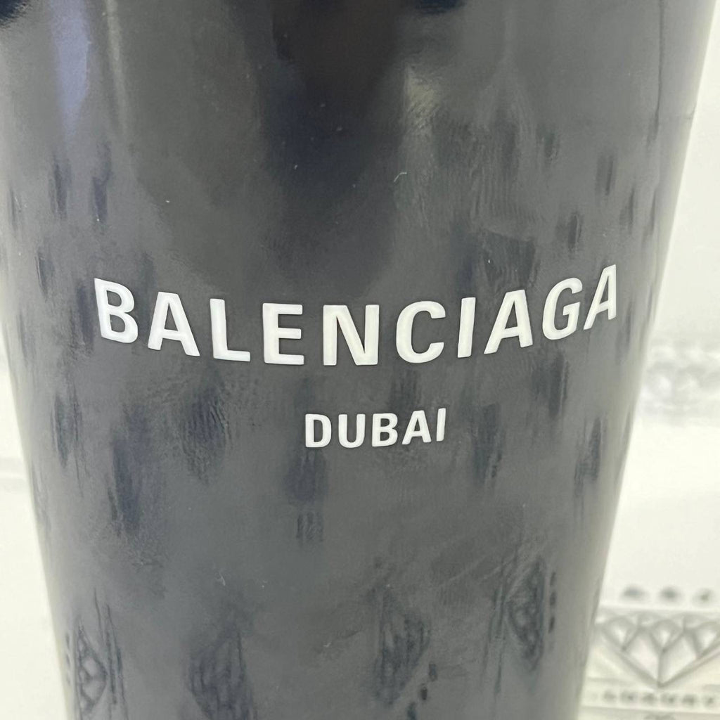 [PRE LOVED] Balenciaga Coffee Cup DXB in Black