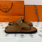 [BRAND NEW] Hermes Empire Sandals in Gold Size 37EU