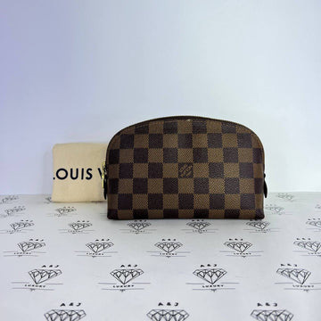 [PRE LOVED] Louis Vuitton Cosmetic Pouch PM in Damier Ebene Canvass (SR4108)