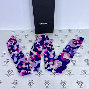 [PRE LOVED] Chanel Logo Bandeau Twilly in Multicolor
