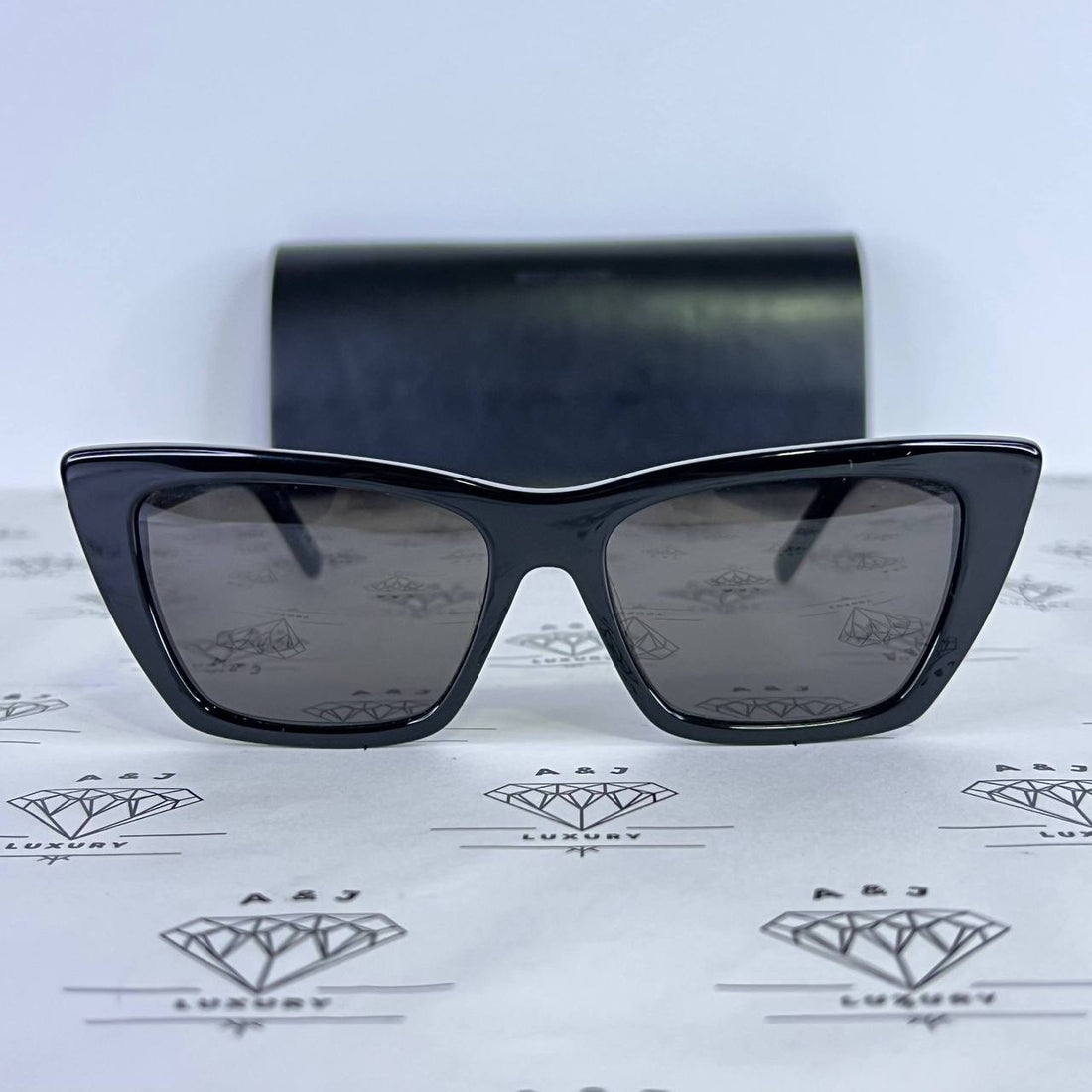 [PRE LOVED] YSL SL 276 Mica Cat Eye Sunglasses in Black